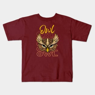 OWL | Wear your favorite wild animal Kids T-Shirt